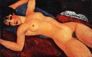 Amedeo Modigliani Nude (Nu Couche Les Bras Ouverts) China oil painting art